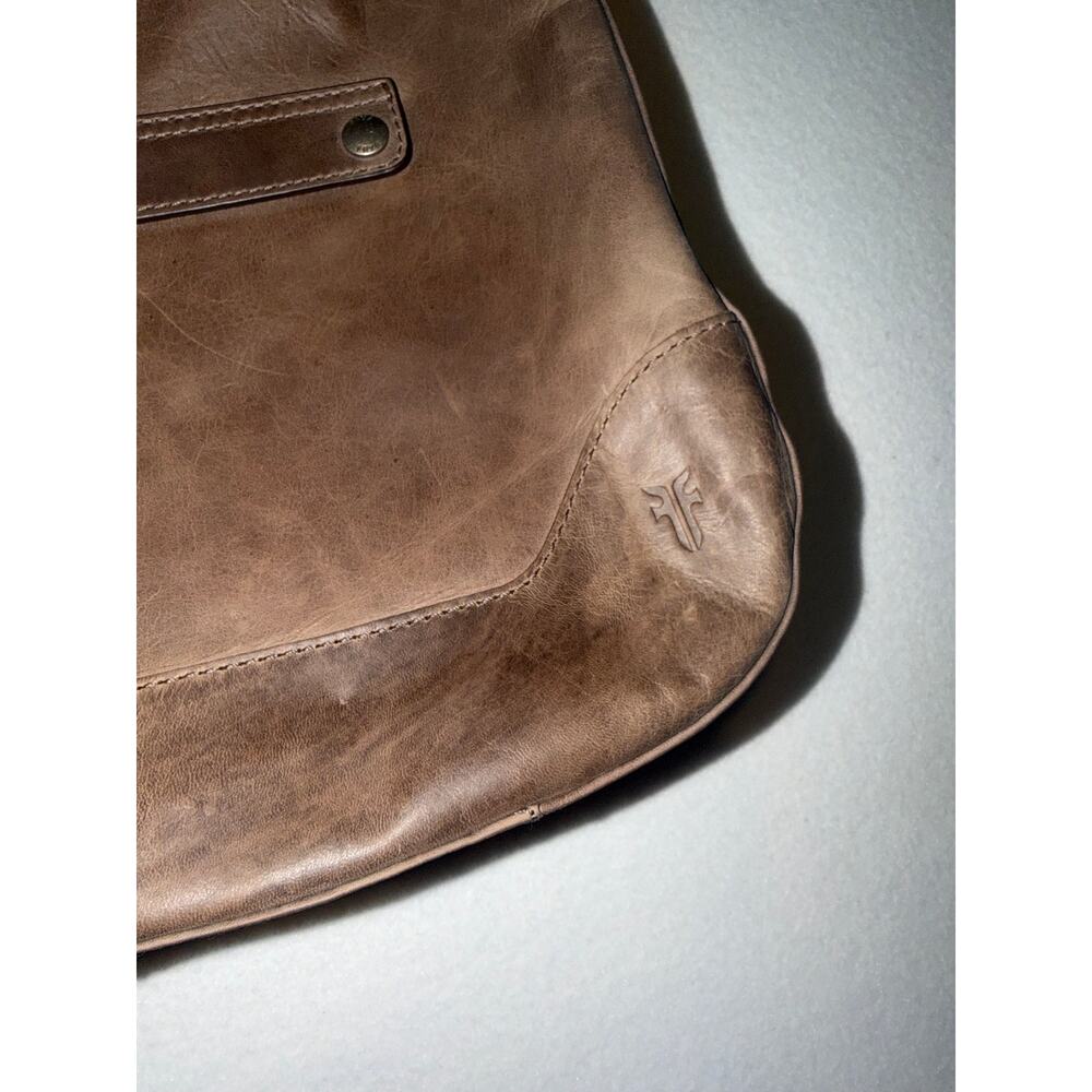 FRYE Mellissa zip boho large leather purse - Picture 11 of 16